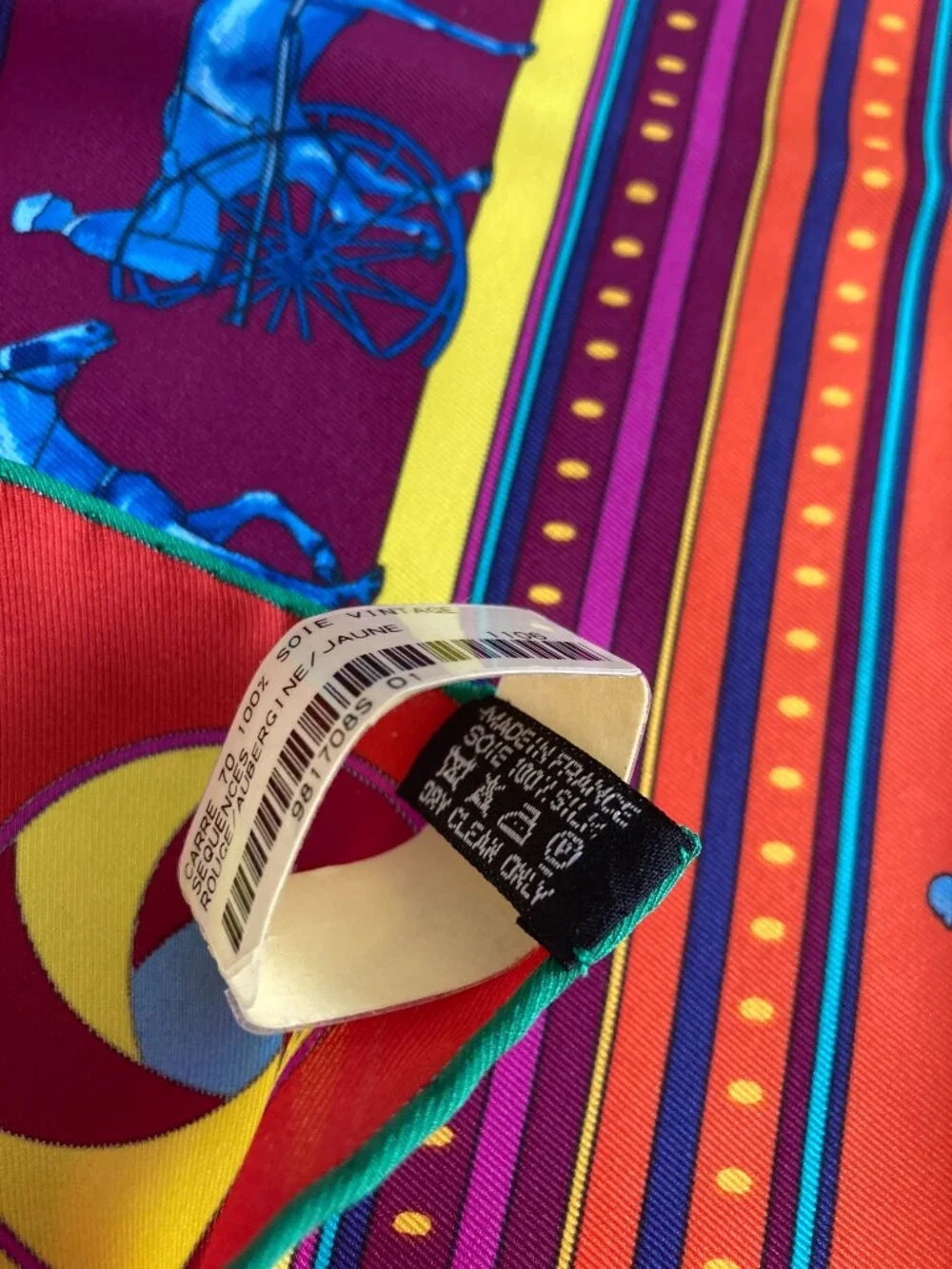NWT Hermes Sequences Silk Scarf